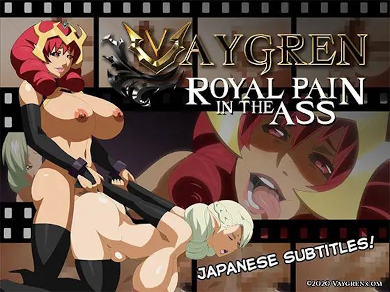 [RJ287744] [Cyberframe Studios] Vagyren: Royal Pain in the Ass - uncensored